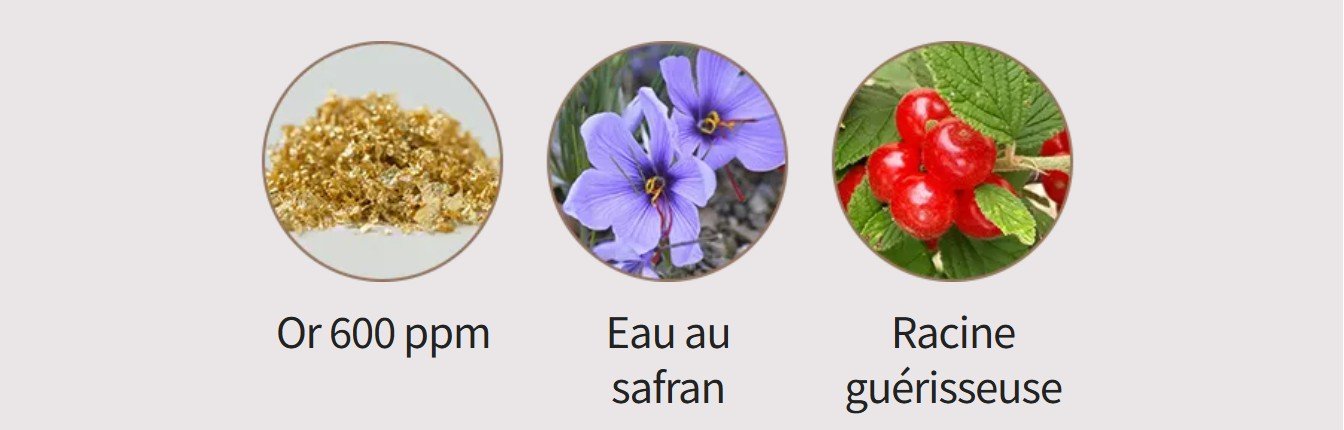 Ingrédients du masque Atomy 24K Gold